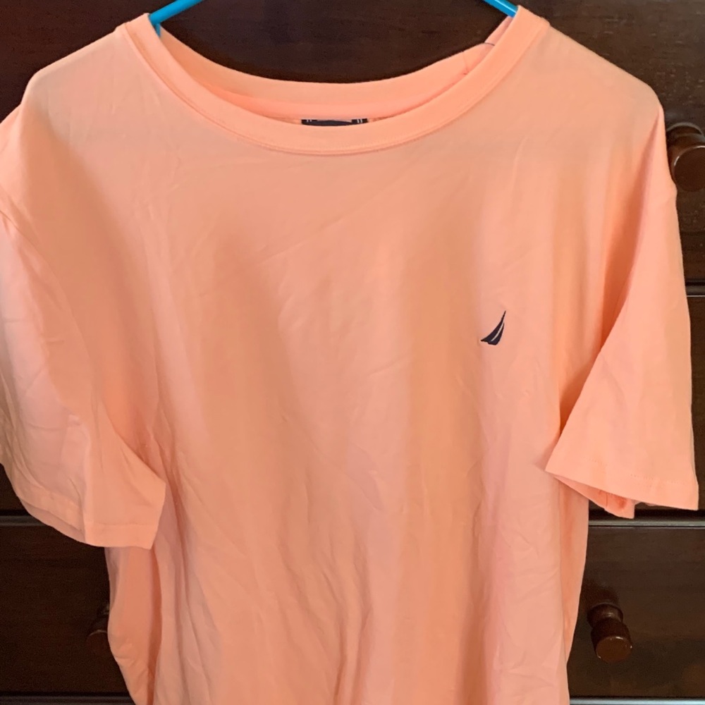 Peach Colored Nautica Performance T-shirt